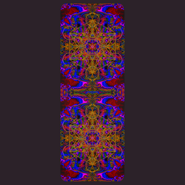 Metatron's Cube Yoga Mats