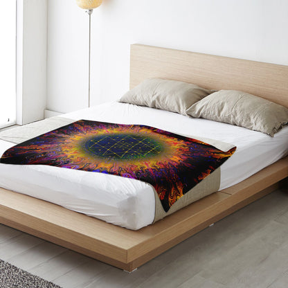 Sri Yantra Blanket