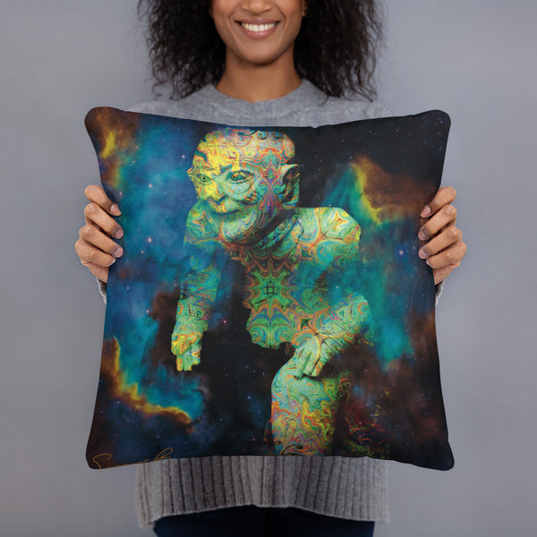 Cosmic Traveler Basic Pillow