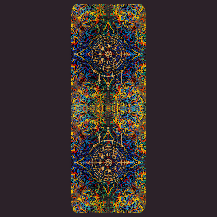 Moon Phases Tribal Yoga Mats