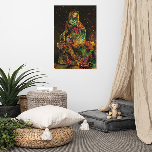 Cosmic Goddess Poster