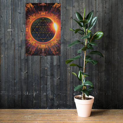 Sri Yantra Cosmic Portal poster