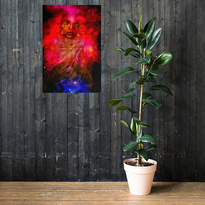 Cosmic Priestess photo paper poster